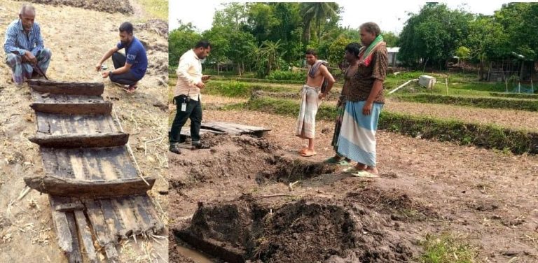 প্রত্নতত্ত্ব অধিদপ্তরের তদন্ত দল মহেশপুরে