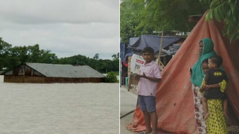 সব হারিয়ে আশ্রয় নেয়া বানভাসিদের প্রশ্ন, কবে ফিরবেন নিজগৃহে